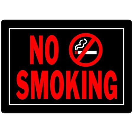 Hillman No Smoking, Aluminum, 10 in x 14 in 840149